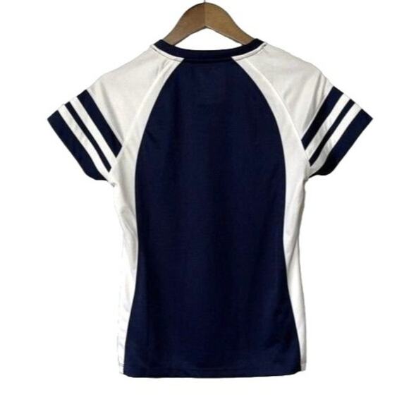 Majestic NFL Womens New England Patriots Football V-Neck Small Flaw NWT โฆ - Picture 4 of 13